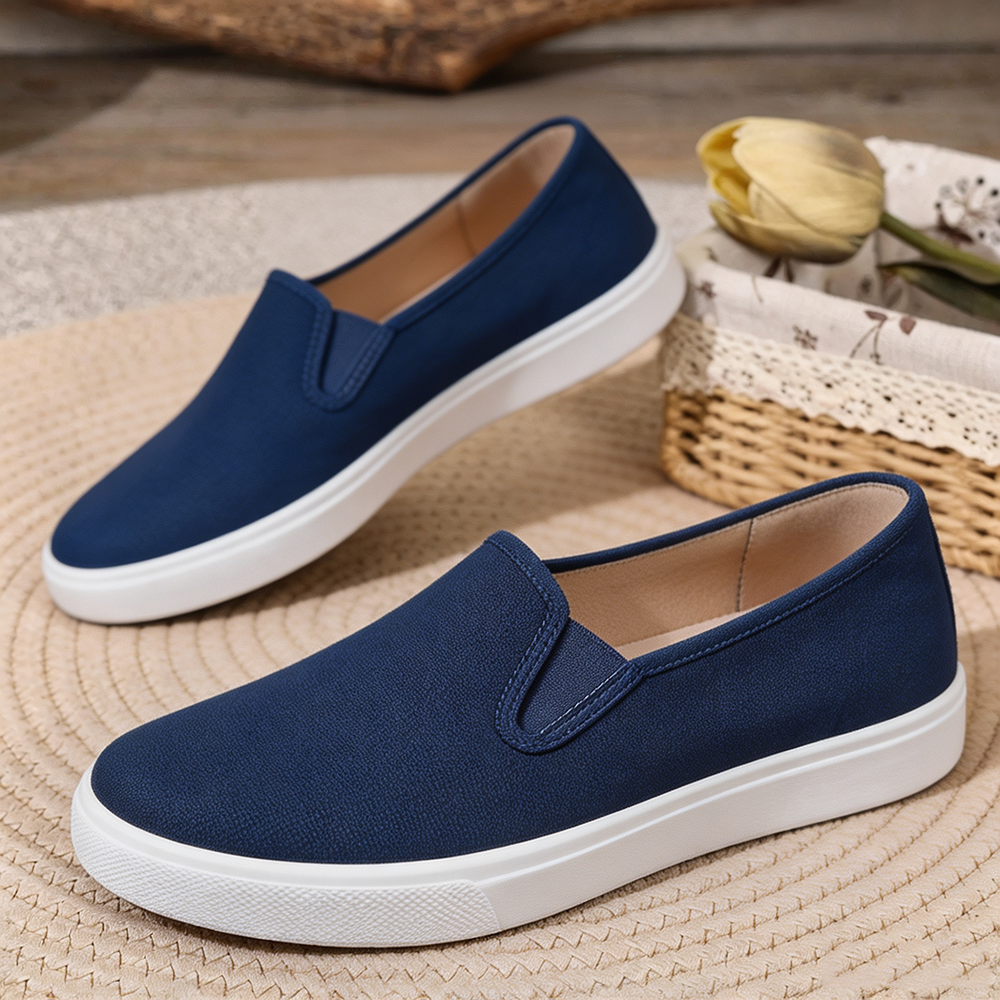🔥 LAST DAY: 80% OFF - 👑 Women's Orthopedic Comfort Walking Shoes, Slip-On Design, All-Day Arch Support