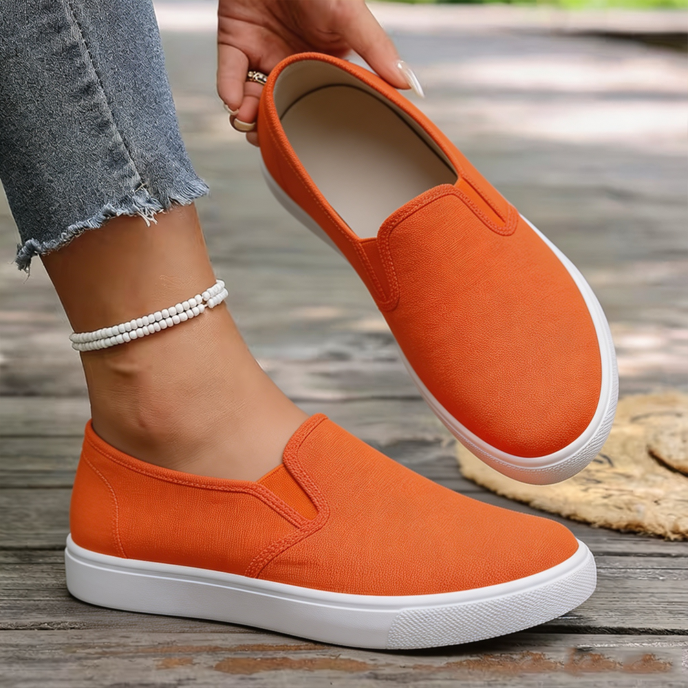 🔥 LAST DAY: 80% OFF - 👑 Women's Orthopedic Comfort Walking Shoes, Slip-On Design, All-Day Arch Support
