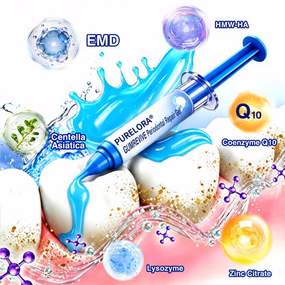 👨‍⚕️🦷𝑷𝒖𝒓𝒆𝒍𝒐𝒓𝒂® GumRevive periodontal repair gel