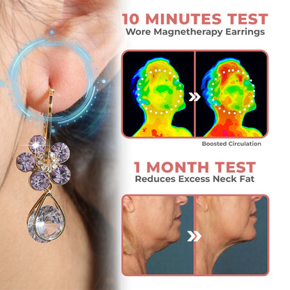 💎 Oneswear™ Crystal Flower Germanium Earrings (🔥Last Day Sale - Save up to 80%!)