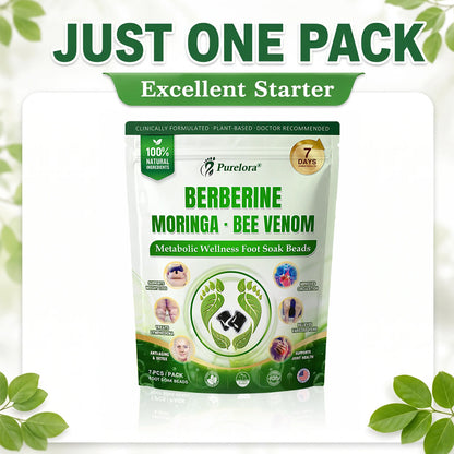 🇺🇸👩‍⚕️𝐎𝐟𝐟𝐢𝐜𝐢𝐚𝐥 𝐁𝐫𝐚𝐧𝐝 𝐒𝐭𝐨𝐫𝐞 |🌿𝑷𝒖𝒓𝒆𝒍𝒐𝒓𝒂® 𝑩𝒆𝒓𝒃𝒆𝒓𝒊𝒏𝒆 𝑴𝒐𝒓𝒊𝒏𝒈𝒂- 𝑩𝒆𝒆 𝑽𝒆𝒏𝒐𝒎 Metabolic Wellness Foot Soak Beads