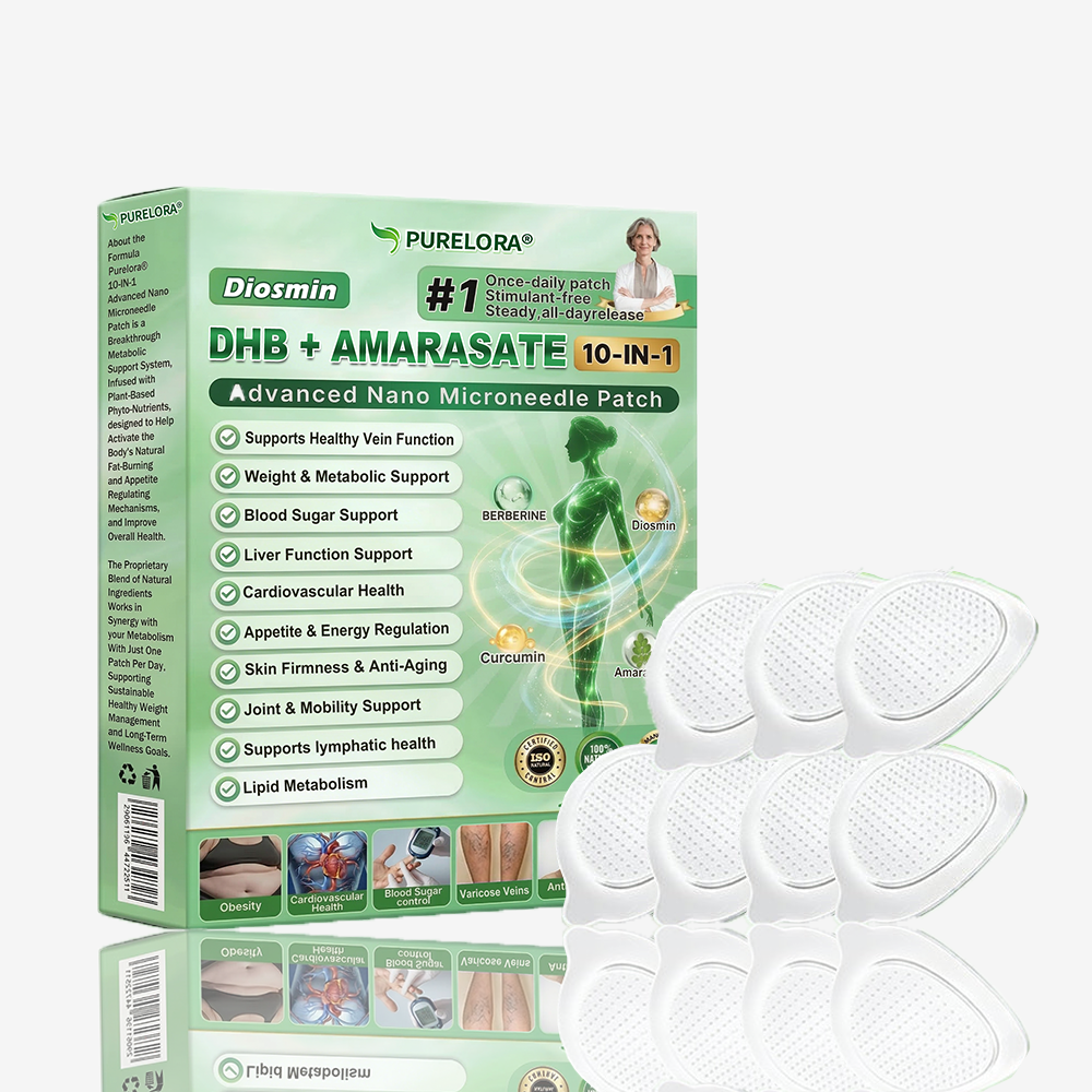 🌟𝐏𝐮𝐫𝐞𝐥𝐨𝐫𝐚® 𝐌𝐞𝐭𝐚𝐛𝐨𝐥𝐢𝐜 𝐌𝐚𝐭𝐫𝐢𝐱™ – 𝐃𝐇𝐁 + 𝐀𝐦𝐚𝐫𝐚𝐬𝐚𝐭𝐞 𝟏𝟎-𝐢𝐧-𝟏 𝐍𝐚𝐧𝐨 𝐌𝐢𝐜𝐫𝐨𝐧𝐞𝐞𝐝𝐥𝐞 𝐏𝐚𝐭𝐜𝐡 (💧𝐉𝐮𝐬𝐭 𝐎𝐧𝐜𝐞 𝐚 𝐃𝐚𝐲 – 𝐕𝐢𝐬𝐢𝐛𝐥𝐞 𝐑𝐞𝐬𝐮𝐥𝐭𝐬 𝐢𝐧 𝟕 𝐃𝐚𝐲𝐬!) ✅𝐓𝐚𝐜𝐤𝐥𝐞𝐬 𝐨𝐛𝐞𝐬𝐢𝐭𝐲, 𝐥𝐨𝐨𝐬𝐞 𝐬𝐤𝐢𝐧, 𝐝𝐢𝐚𝐛𝐞𝐭𝐞𝐬, 𝐬𝐥𝐞𝐞𝐩 𝐢𝐬𝐬𝐮𝐞𝐬, 𝐣𝐨𝐢𝐧𝐭 𝐩𝐚𝐢𝐧, 𝐚𝐧𝐝 𝐬𝐮𝐩𝐩𝐨𝐫𝐭𝐬 𝐯𝐞𝐢𝐧 & 𝐥𝐲𝐦𝐩𝐡𝐚𝐭𝐢𝐜 𝐜𝐢𝐫𝐜𝐮𝐥𝐚𝐭𝐢𝐨𝐧