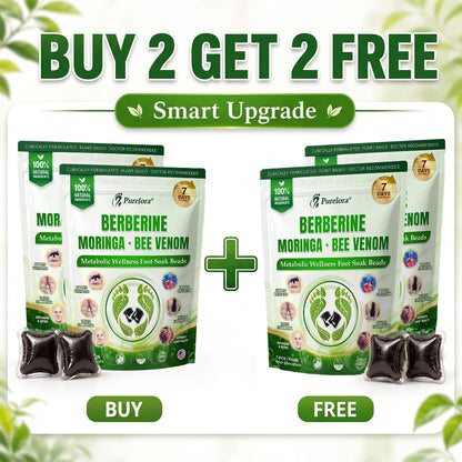 🇺🇸👩‍⚕️𝐎𝐟𝐟𝐢𝐜𝐢𝐚𝐥 𝐁𝐫𝐚𝐧𝐝 𝐒𝐭𝐨𝐫𝐞 |🌿𝑷𝒖𝒓𝒆𝒍𝒐𝒓𝒂® 𝑩𝒆𝒓𝒃𝒆𝒓𝒊𝒏𝒆 𝑴𝒐𝒓𝒊𝒏𝒈𝒂- 𝑩𝒆𝒆 𝑽𝒆𝒏𝒐𝒎 Metabolic Wellness Foot Soak Beads