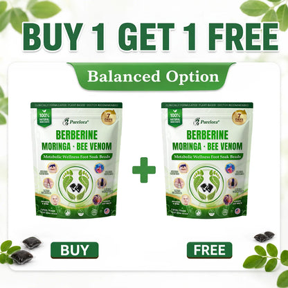 🇺🇸👩‍⚕️𝐎𝐟𝐟𝐢𝐜𝐢𝐚𝐥 𝐁𝐫𝐚𝐧𝐝 𝐒𝐭𝐨𝐫𝐞 |🌿𝑷𝒖𝒓𝒆𝒍𝒐𝒓𝒂® 𝑩𝒆𝒓𝒃𝒆𝒓𝒊𝒏𝒆 𝑴𝒐𝒓𝒊𝒏𝒈𝒂- 𝑩𝒆𝒆 𝑽𝒆𝒏𝒐𝒎 Metabolic Wellness Foot Soak Beads
