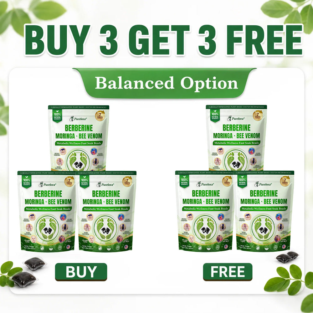 🇺🇸👩‍⚕️𝐎𝐟𝐟𝐢𝐜𝐢𝐚𝐥 𝐁𝐫𝐚𝐧𝐝 𝐒𝐭𝐨𝐫𝐞 |🌿𝑷𝒖𝒓𝒆𝒍𝒐𝒓𝒂® 𝑩𝒆𝒓𝒃𝒆𝒓𝒊𝒏𝒆 𝑴𝒐𝒓𝒊𝒏𝒈𝒂- 𝑩𝒆𝒆 𝑽𝒆𝒏𝒐𝒎 Metabolic Wellness Foot Soak Beads