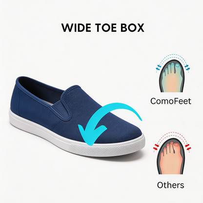 🔥 LAST DAY: 80% OFF - 👑 Women's Orthopedic Comfort Walking Shoes, Slip-On Design, All-Day Arch Support