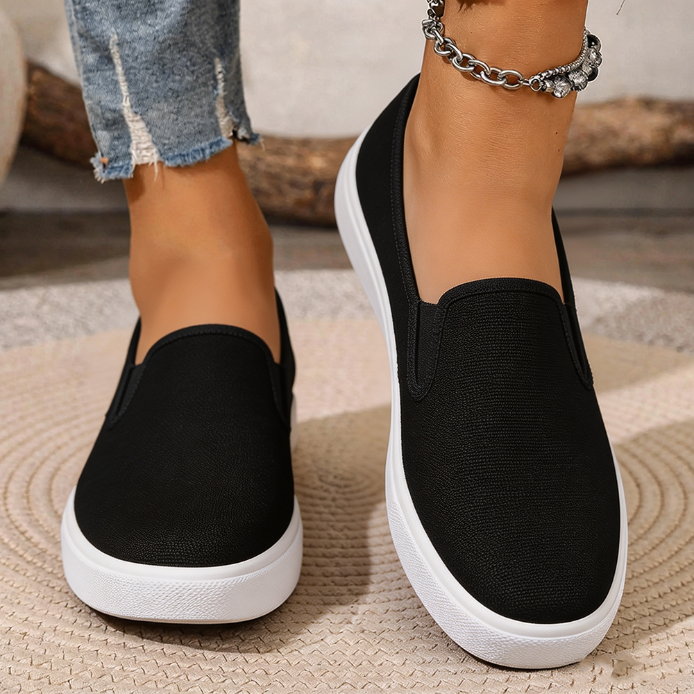 🔥 LAST DAY: 80% OFF - 👑 Women's Orthopedic Comfort Walking Shoes, Slip-On Design, All-Day Arch Support