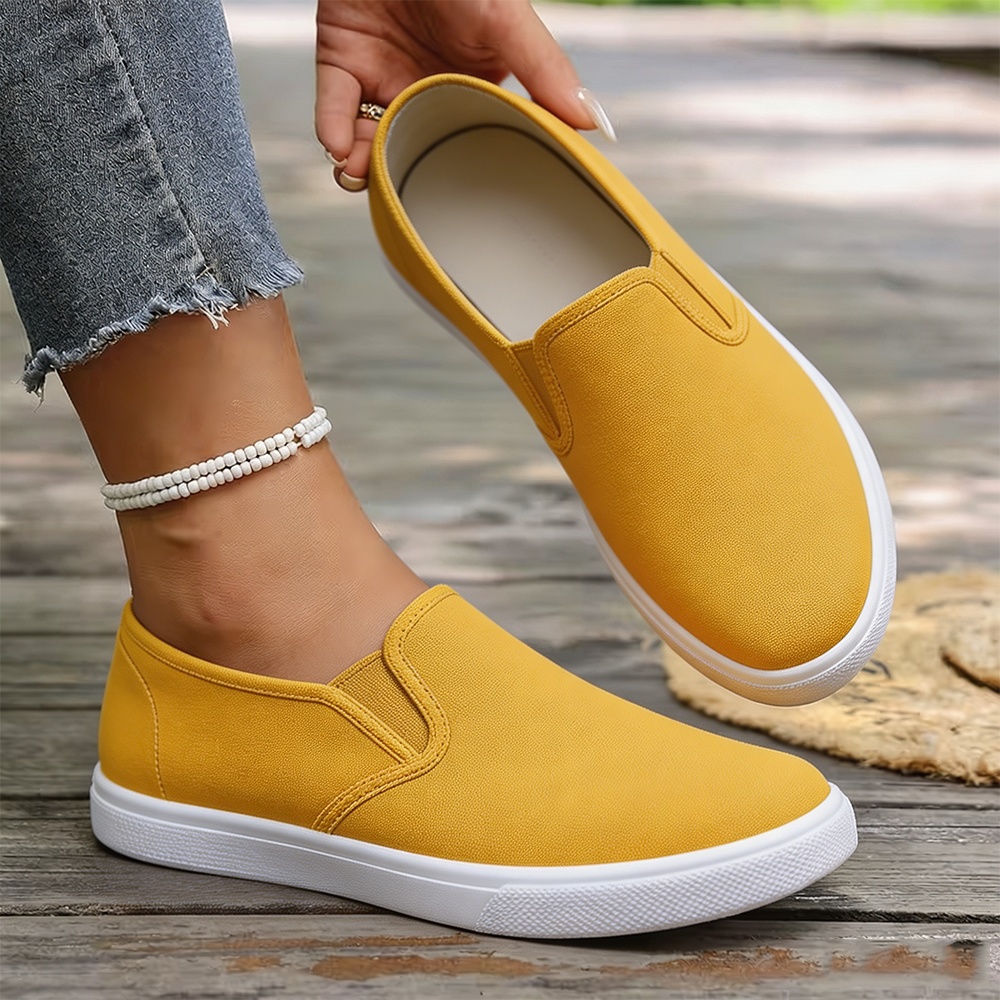 🔥 LAST DAY: 80% OFF - 👑 Women's Orthopedic Comfort Walking Shoes, Slip-On Design, All-Day Arch Support