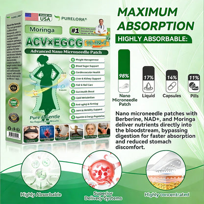 【👨‍⚕️𝐍𝐞𝐰 & 𝐈𝐦𝐩𝐫𝐨𝐯𝐞𝐝 𝐅𝐨𝐫𝐦𝐮𝐥𝐚🇺🇸】🆕𝐏𝐮𝐫𝐞𝐥𝐨𝐫𝐚® 𝐀𝐂𝐕 × 𝐄𝐆𝐂𝐆 𝟏𝟎-𝐢𝐧-𝟏 𝐀𝐝𝐯𝐚𝐧𝐜𝐞𝐝 𝐍𝐚𝐧𝐨 𝐌𝐢𝐜𝐫𝐨𝐧𝐞𝐞𝐝𝐥𝐞 𝐏𝐚𝐭𝐜𝐡 (💧𝐉𝐮𝐬𝐭 𝐨𝐧𝐜𝐞 𝐚 𝐝𝐚𝐲, 𝐯𝐢𝐬𝐢𝐛𝐥𝐞 𝐜𝐡𝐚𝐧𝐠𝐞𝐬 𝐢𝐧 𝟕 𝐝𝐚𝐲𝐬) ✅𝐅𝐨𝐫 𝐨𝐛𝐞𝐬𝐢𝐭𝐲, 🅛🅞🅞🅢🅔 🅢🅚🅘🅝,𝐝𝐢𝐚𝐛𝐞𝐭𝐞𝐬, 𝐬𝐥𝐞𝐞𝐩 𝐚𝐩𝐧𝐞𝐚, 𝐣𝐨𝐢𝐧𝐭 𝐢𝐬𝐬𝐮𝐞𝐬, 𝐚𝐧𝐝 𝐦𝐨𝐫𝐞