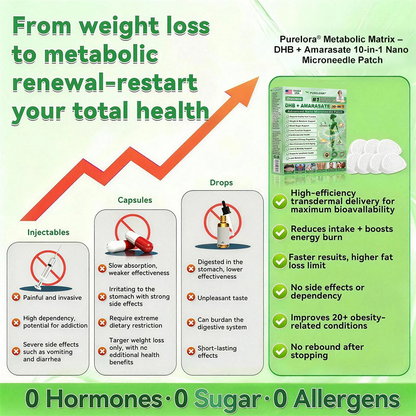 𝐏𝐮𝐫𝐞𝐥𝐨𝐫𝐚® 𝐌𝐞𝐭𝐚𝐛𝐨𝐥𝐢𝐜 𝐌𝐚𝐭𝐫𝐢𝐱™ – 𝐃𝐇𝐁 + 𝐀𝐦𝐚𝐫𝐚𝐬𝐚𝐭𝐞 𝟏𝟎-𝐢𝐧-𝟏 𝐍𝐚𝐧𝐨 𝐌𝐢𝐜𝐫𝐨𝐧𝐞𝐞𝐝𝐥𝐞 𝐏𝐚𝐭𝐜𝐡 (💧𝐉𝐮𝐬𝐭 𝐎𝐧𝐜𝐞 𝐚 𝐃𝐚𝐲 – 𝐕𝐢𝐬𝐢𝐛𝐥𝐞 𝐑𝐞𝐬𝐮𝐥𝐭𝐬 𝐢𝐧 𝟕 𝐃𝐚𝐲𝐬!) ✅𝐓𝐚𝐜𝐤𝐥𝐞𝐬 𝐨𝐛𝐞𝐬𝐢𝐭𝐲, 𝐥𝐨𝐨𝐬𝐞 𝐬𝐤𝐢𝐧, 𝐝𝐢𝐚𝐛𝐞𝐭𝐞𝐬, 𝐬𝐥𝐞𝐞𝐩 𝐢𝐬𝐬𝐮𝐞𝐬, 𝐣𝐨𝐢𝐧𝐭 𝐩𝐚𝐢𝐧, 𝐚𝐧𝐝 𝐬𝐮𝐩𝐩𝐨𝐫𝐭𝐬 𝐯𝐞𝐢𝐧 & 𝐥𝐲𝐦𝐩𝐡𝐚𝐭𝐢𝐜 𝐜𝐢𝐫𝐜𝐮𝐥𝐚𝐭𝐢𝐨𝐧