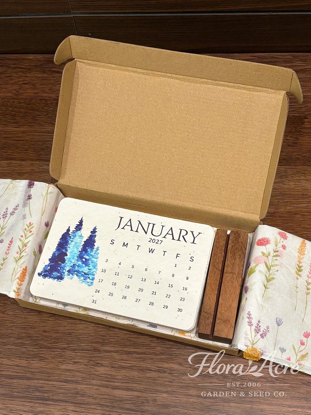 ✨Early Holiday Sale 80% OFF🌱Eco-Friendly Plantable “Timeless” Seed Calendar 2027