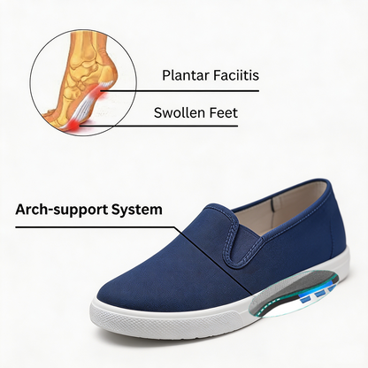 🔥 LAST DAY: 80% OFF - 👑 Women's Orthopedic Comfort Walking Shoes, Slip-On Design, All-Day Arch Support