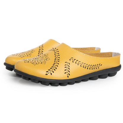 🏆 2026 Best Seller – Women’s Wide Toe Box & Wide Size Leather Mules ( 🔥Last Day 80% OFF)