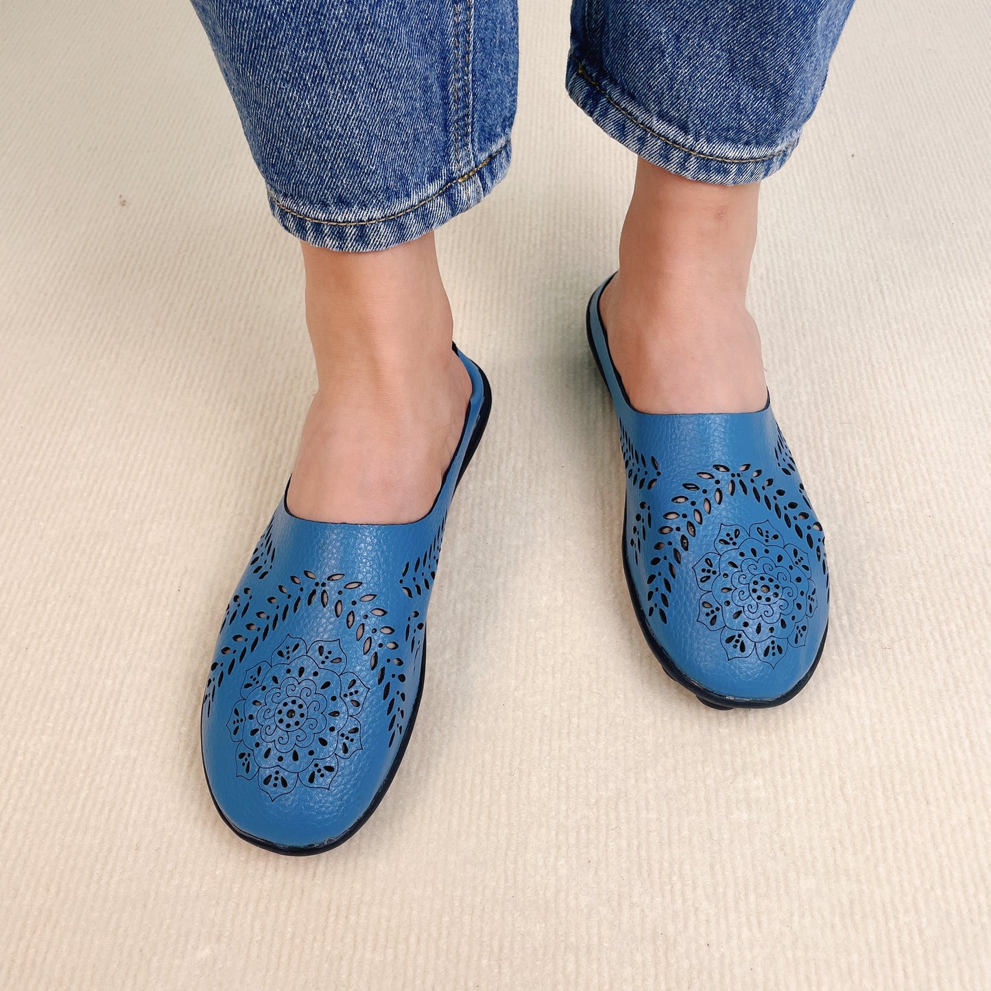 🏆 2026 Best Seller – Women’s Wide Toe Box & Wide Size Leather Mules ( 🔥Last Day 80% OFF)
