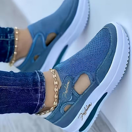 🔥 LAST DAY: 80% OFF - 👟 Women's Orthopedic Comfort Walking Shoes with Adjustable Velcro Fit