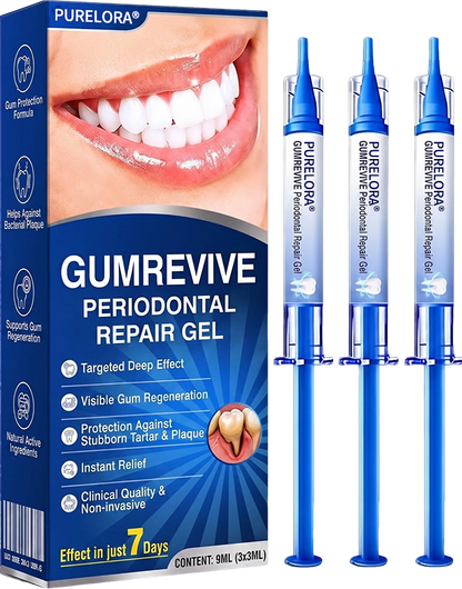 👨‍⚕️🦷𝑷𝒖𝒓𝒆𝒍𝒐𝒓𝒂® GumRevive periodontal repair gel