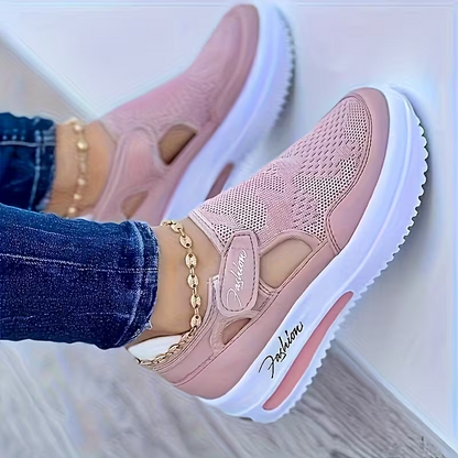 🔥 LAST DAY: 80% OFF - 👟 Women's Orthopedic Comfort Walking Shoes with Adjustable Velcro Fit