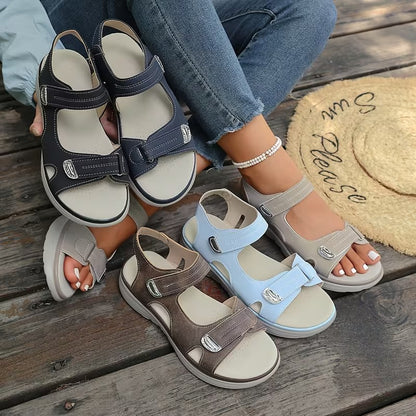 👑 LETZTE CHANCE: 80 % RABATT - 🔥 Damen Komfort-Sandalen mit verstellbaren Riemen