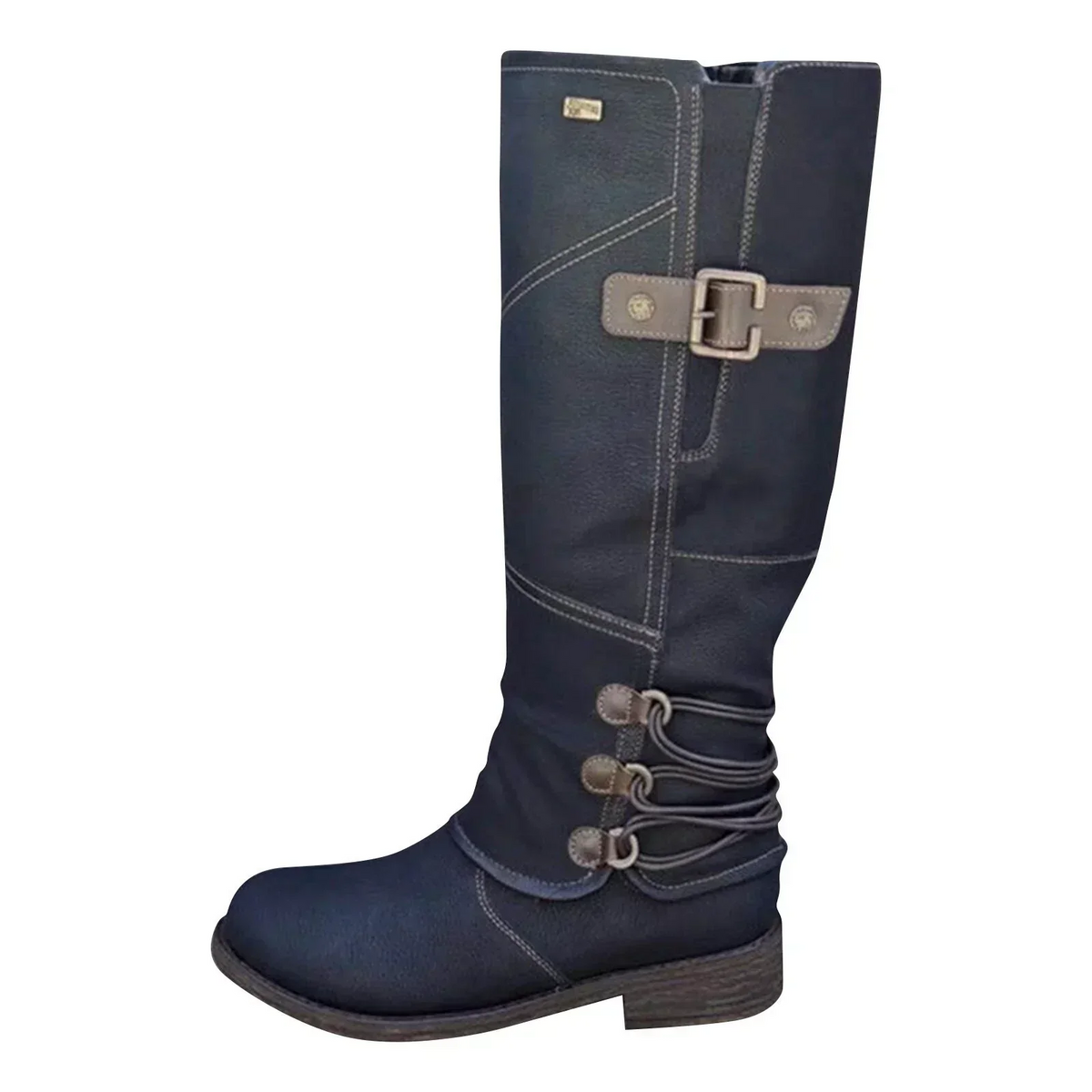 🔥 LAST DAY – 80% OFF 🔥 Women's Vintage Zipper High Snow Boots
