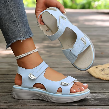 🔥 LAST DAY: 80% OFF - 👣 Women's Orthopedic Comfort Walking Sandals with Adjustable Arch Support