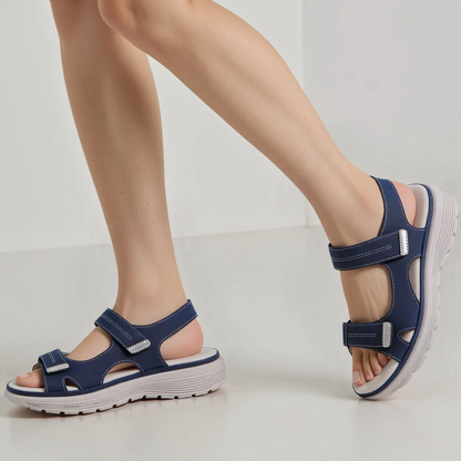 🔥 LAST DAY: 80% OFF - 👣 Women's Orthopedic Comfort Walking Sandals with Adjustable Arch Support