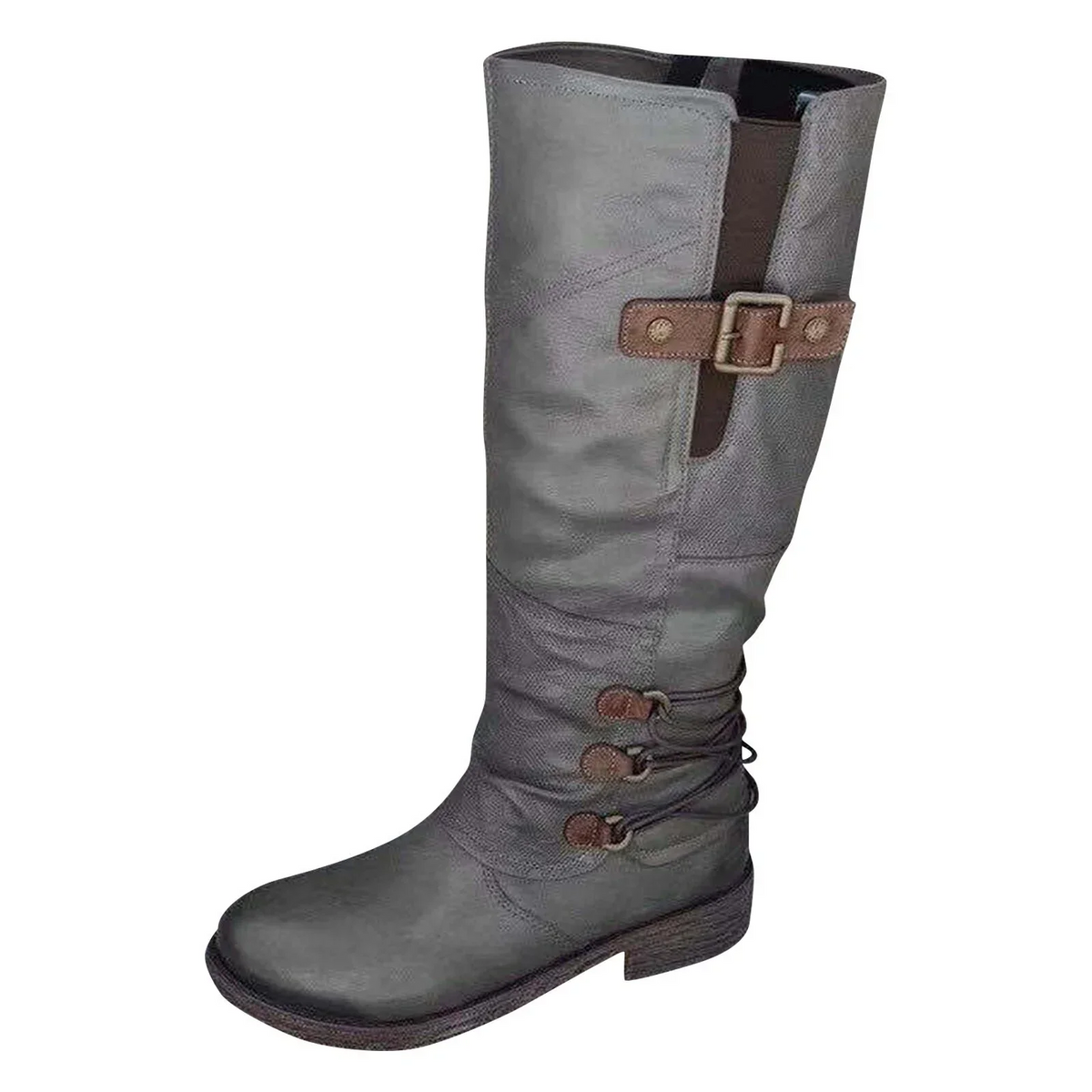 🔥 LAST DAY – 80% OFF 🔥 Women's Vintage Zipper High Snow Boots