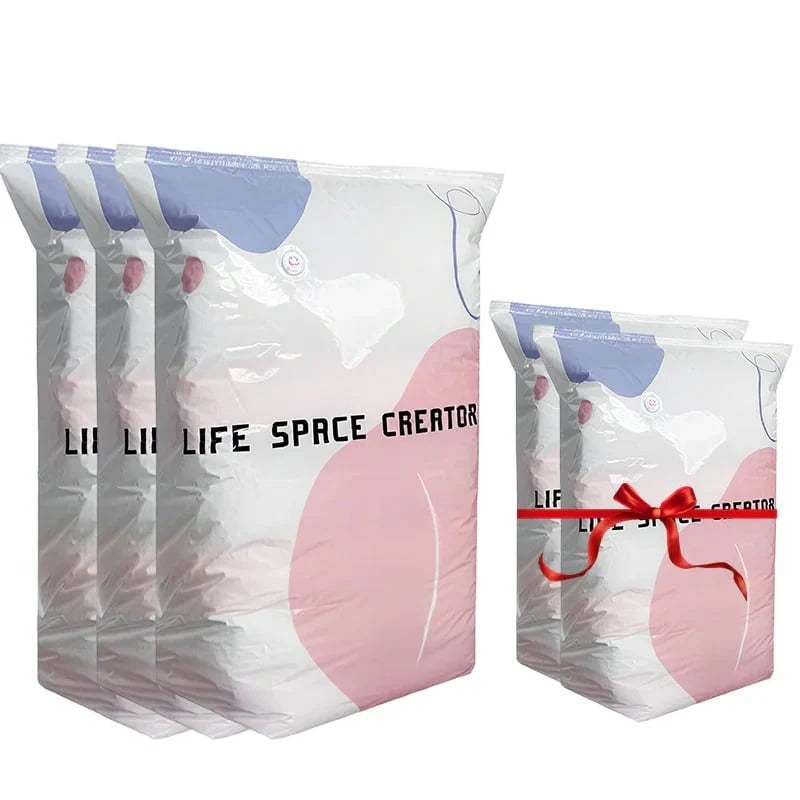 💥100K+ SOLD🛒 Large-Capacity Vacuum Bags – No Pump Needed! 💨✨