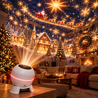 SCNDR® 360° Smart Holographic Starry Sky Projector✨