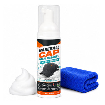Last Day 80% OFF🔥 | Cap Foam Cleaner – No Rinse, No Sweat Stains